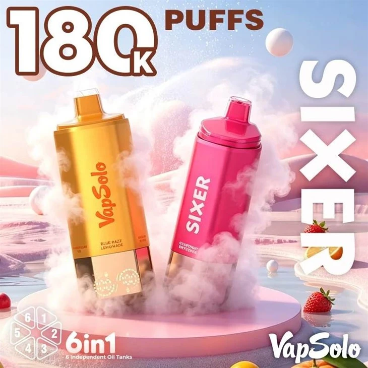 Vapsolo Sixer 180K Puffs