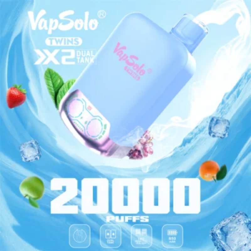 Vapsolo Twins 20000 Double Taste Vape