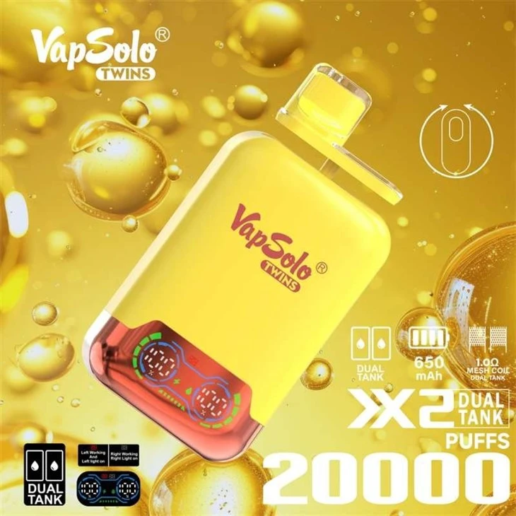 Vapsolo Twins 20000 Double Taste Vape