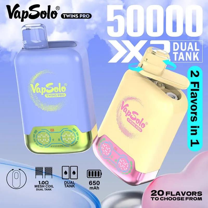 Vapsolo Twins Pro 50000