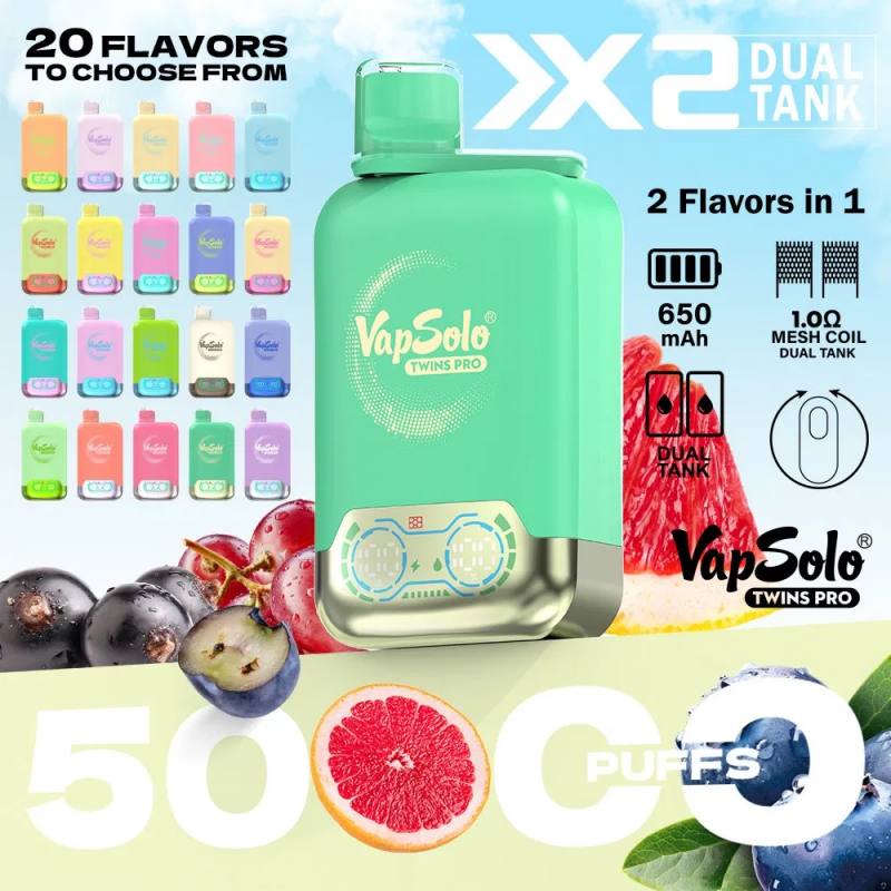 Vapsolo Twins Pro 50000