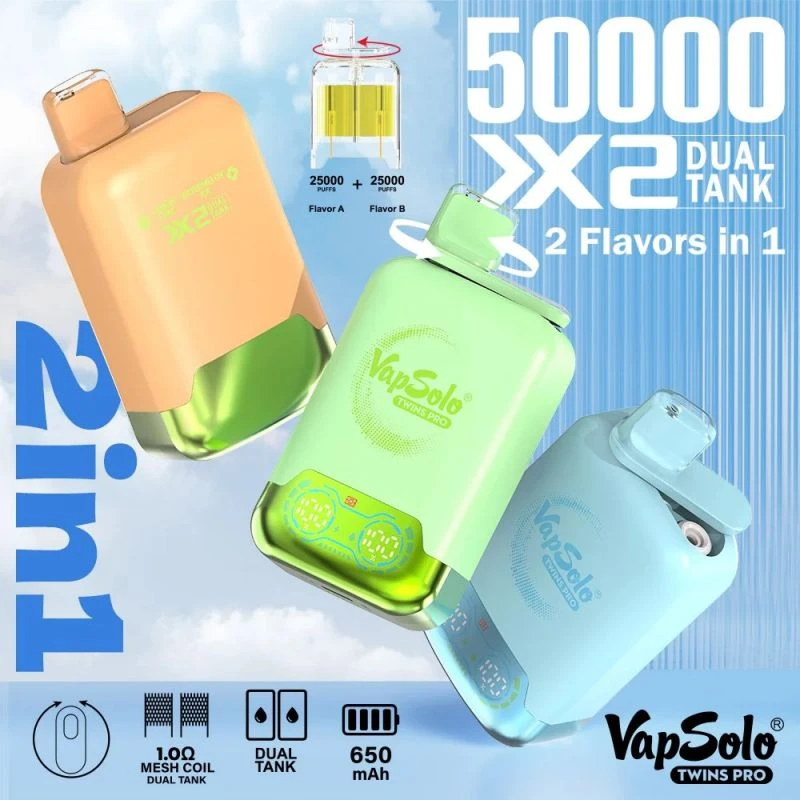 Vapsolo Twins Pro 50000