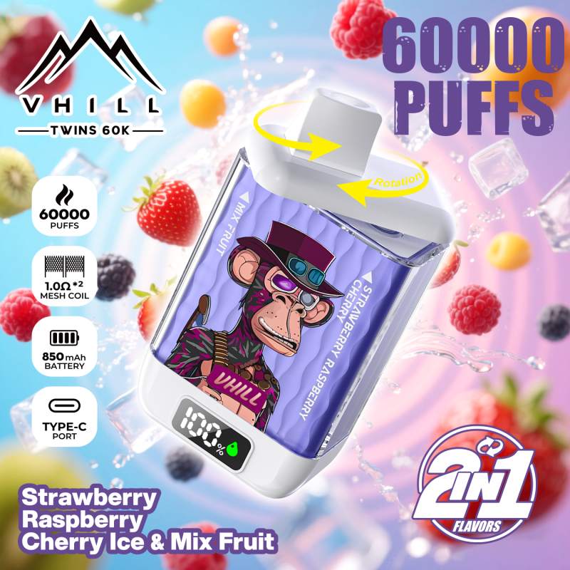 Vhill Twins 60000 Puffs