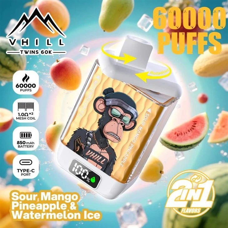 Vhill Twins 60000 Puffs