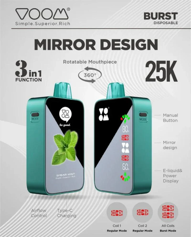 Voom Burst 25000 Puffs Vape