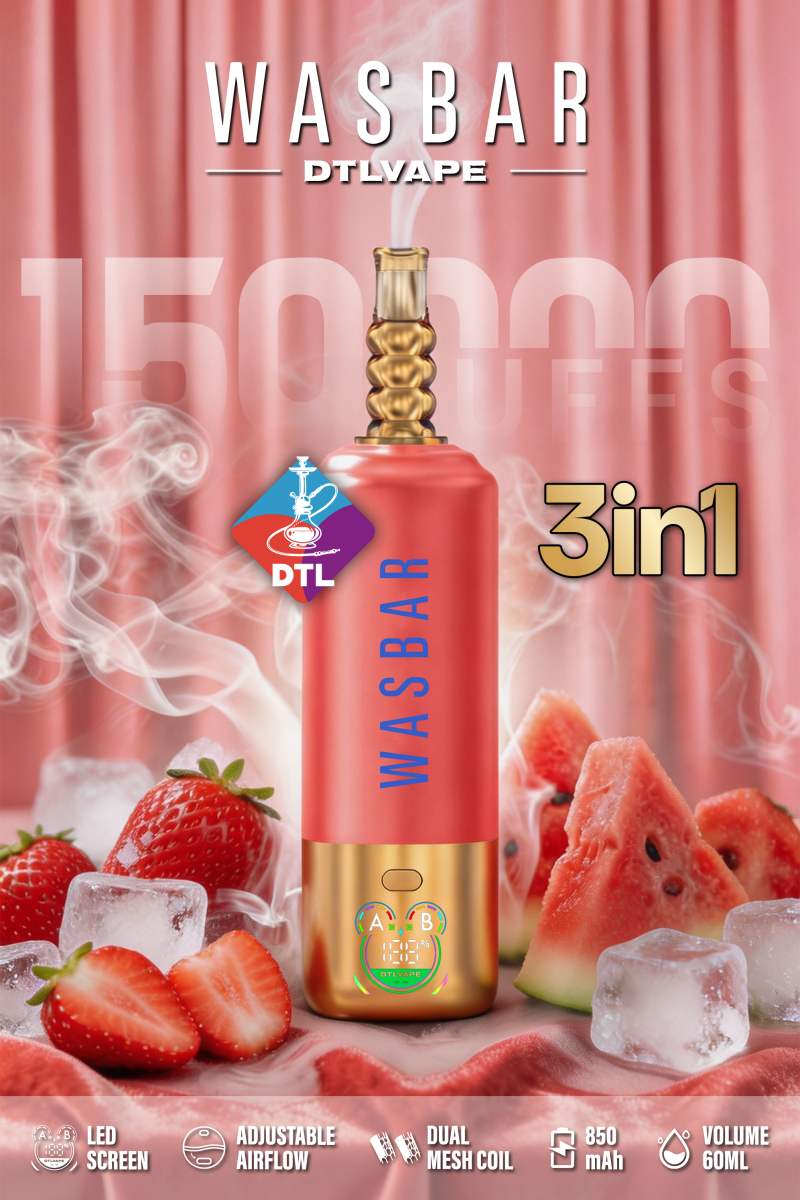 Wasbar Dtl 150K 3in1 Shisha
