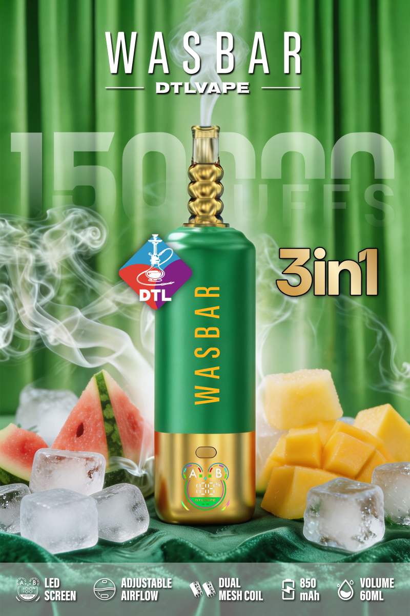 Wasbar Dtl 150K 3in1 Shisha