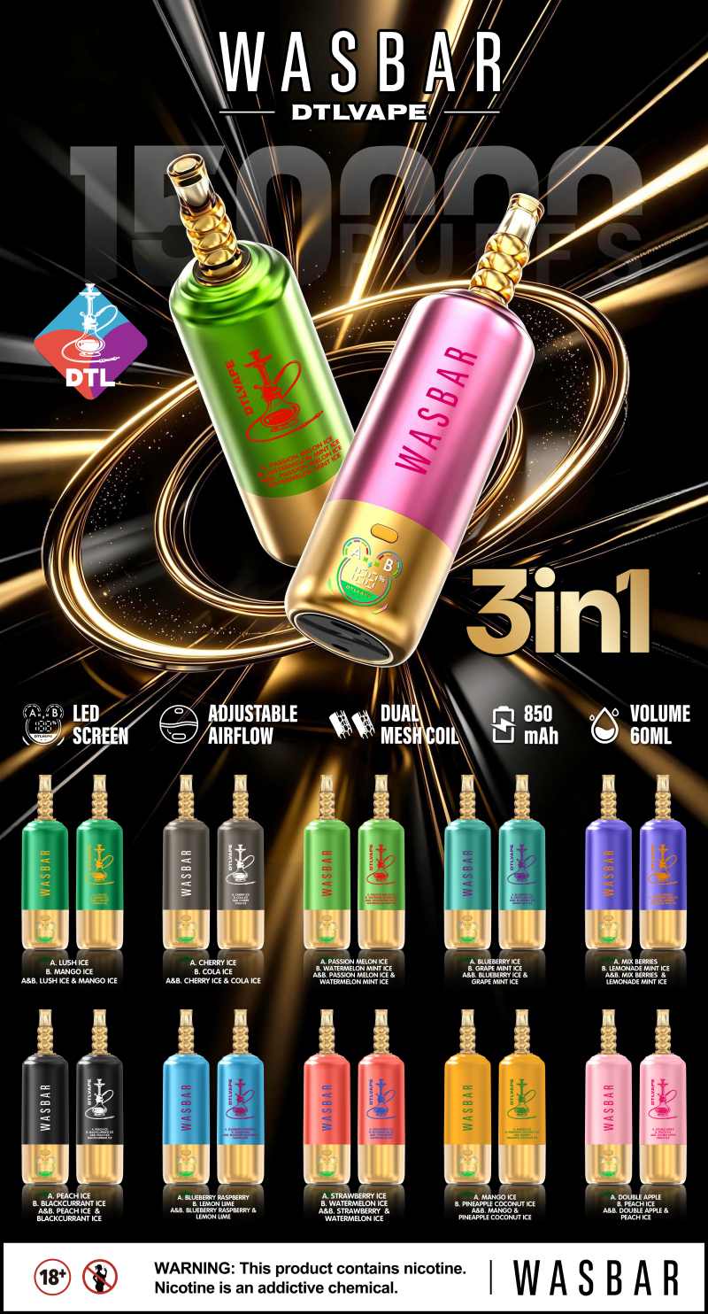 Wasbar Dtl 150K 3in1 Shisha