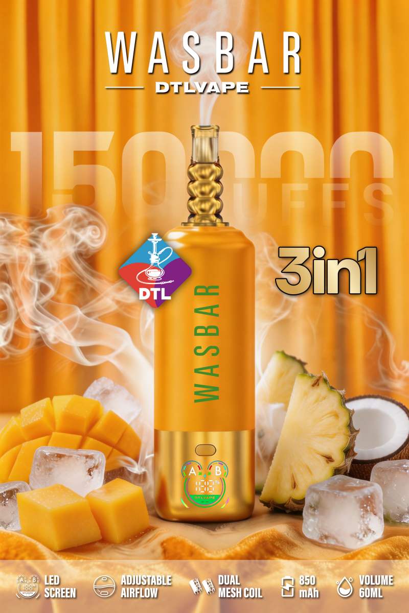 Wasbar Dtl 150K 3in1 Shisha