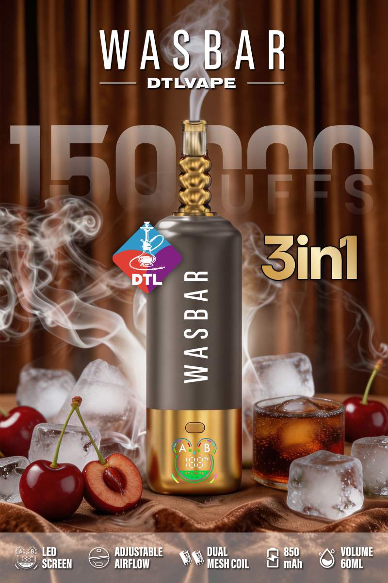 Wasbar Dtl 150K 3in1 Shisha