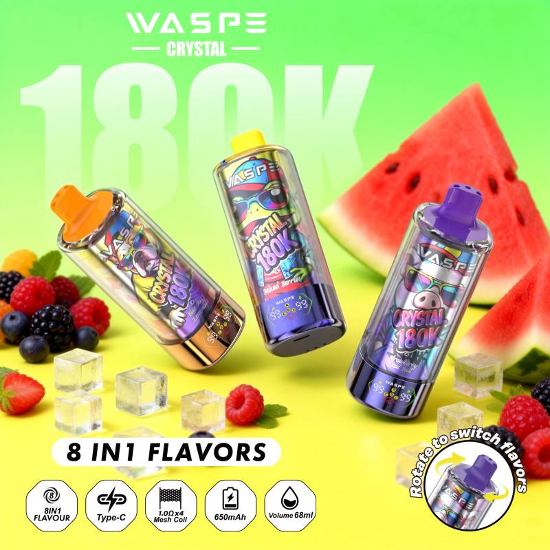 Waspe Crystal 8 IN 1 180K P