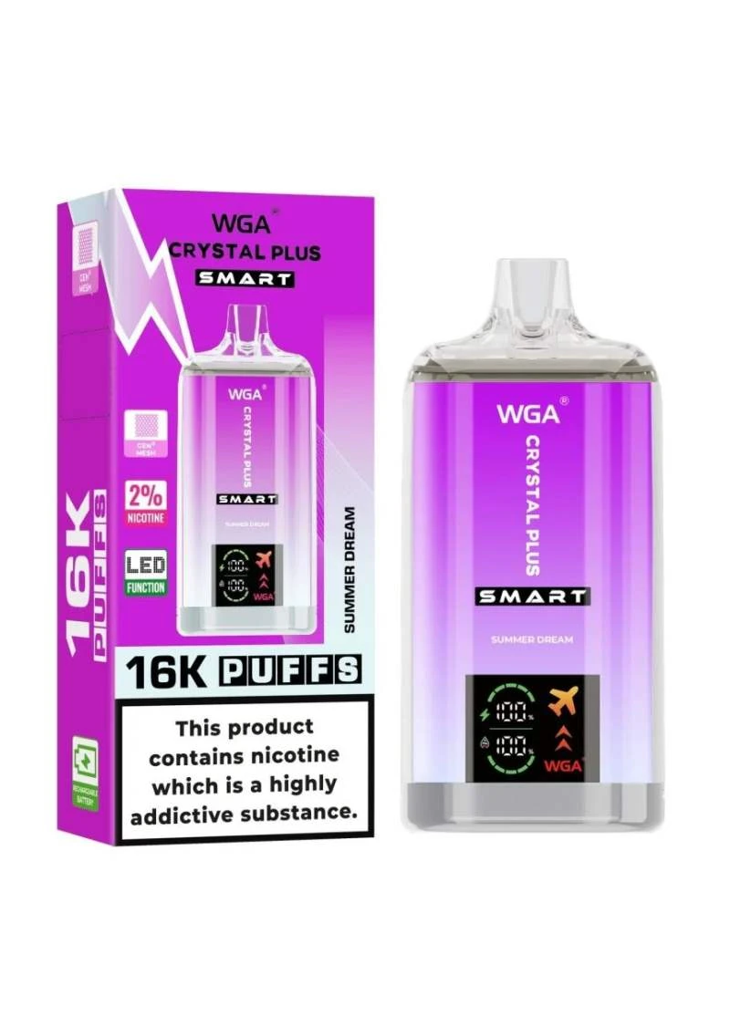 Wga Crystal Plus Smart 16K Puffs