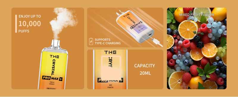 Wga The Crystal Pro Max 10K Puffs