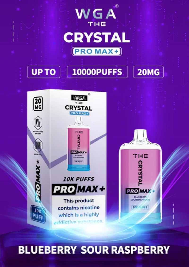 Wga The Crystal Pro Max 10K Puffs