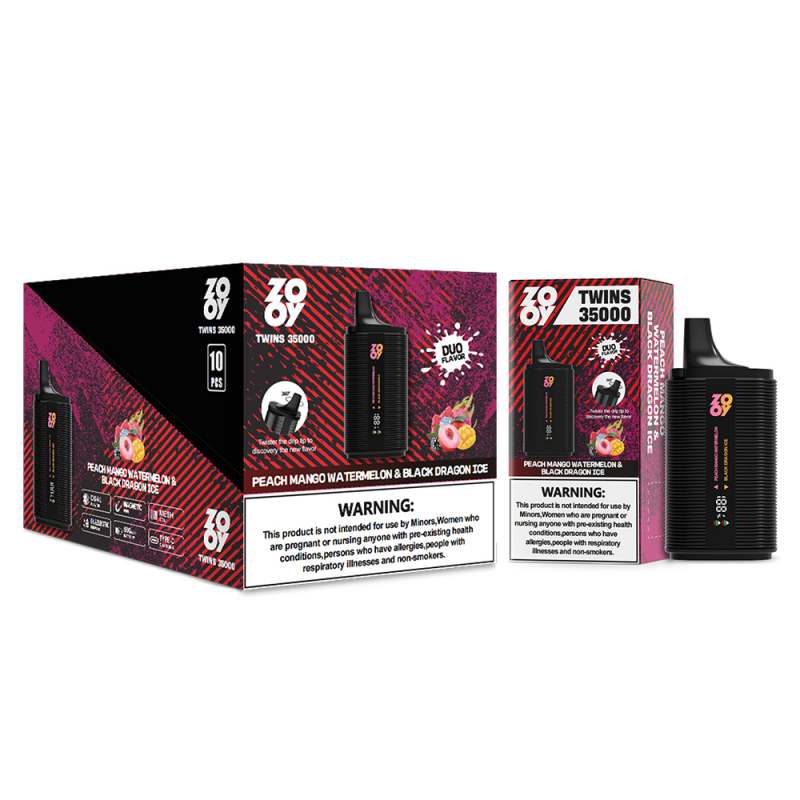 Zooy Rtx 35000 Puffs Dual Flavors Vape